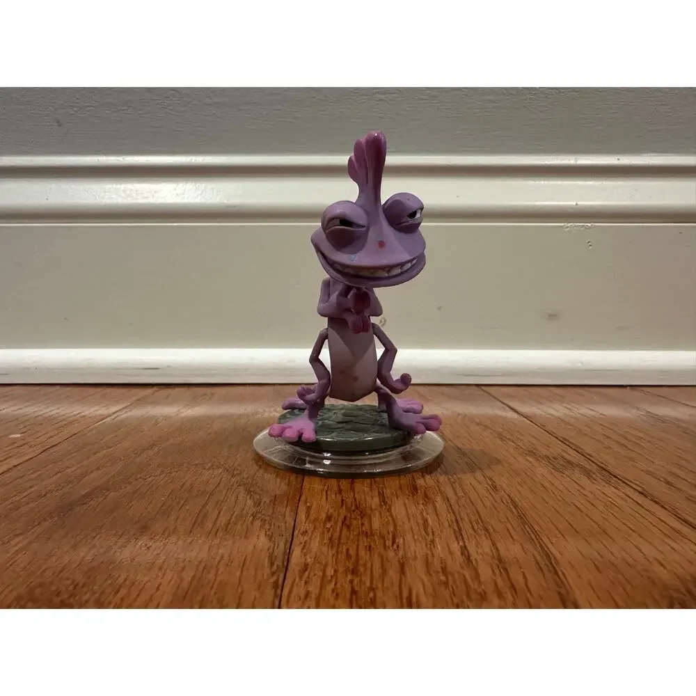 Disney Infinity figures Jack Sparrow, Monsters Inc, and Wreck it Ralph